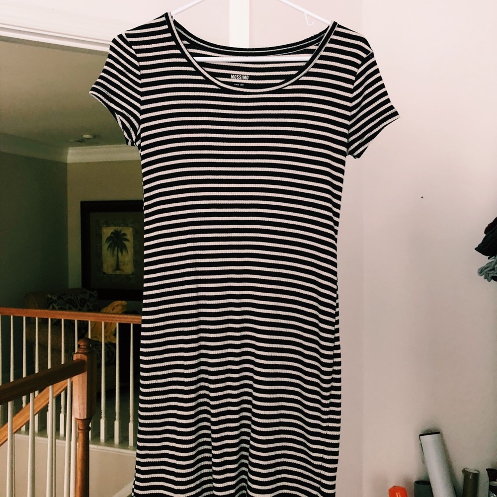 Striped T-shirt Dress